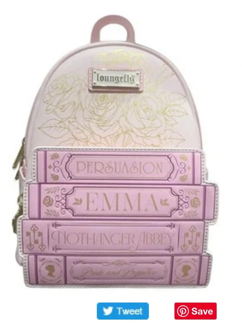 Loungefly Jane Austen Mini Backpack (Books-A-Million Exclusive)